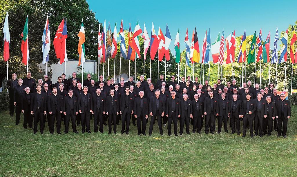 Männerchor Harmonie Lindenholzhausen beim Harmonie Festival 2017