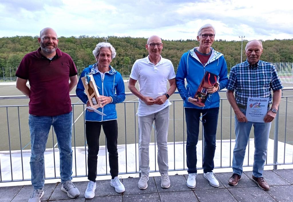  v.l.: M.Rompel, H.Dankers, U.Jung, M.Rompel u. M.Heun 