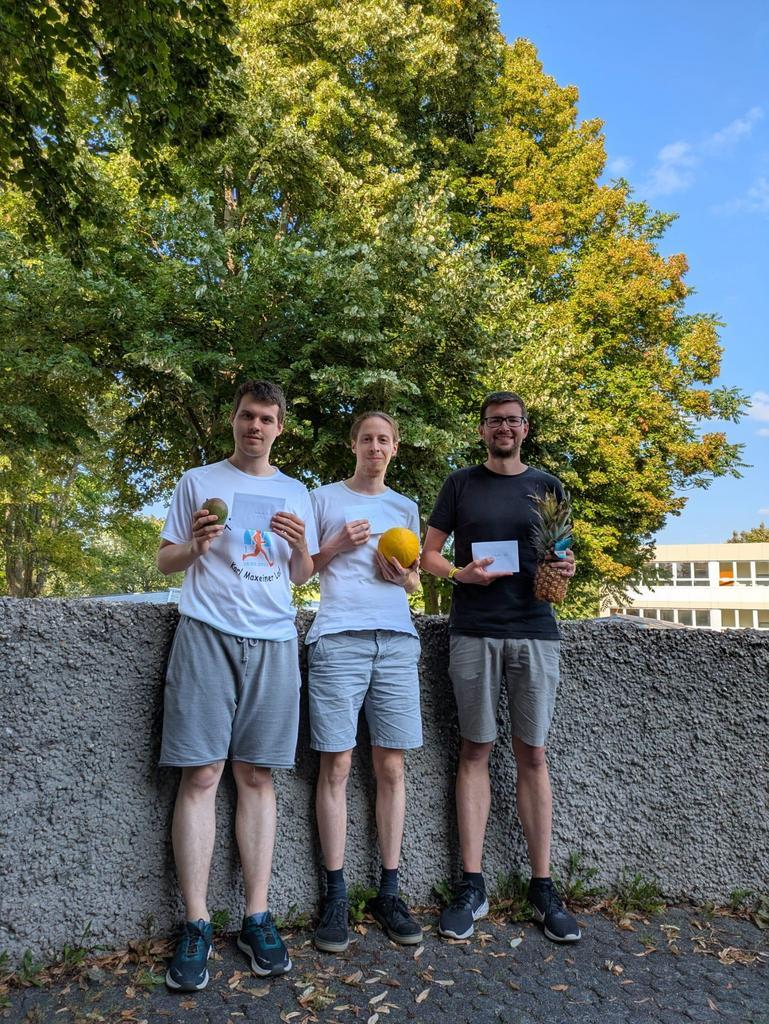  Das Podium: Mark Müller, Felix Stuhlmann, Sebastian Wagner 