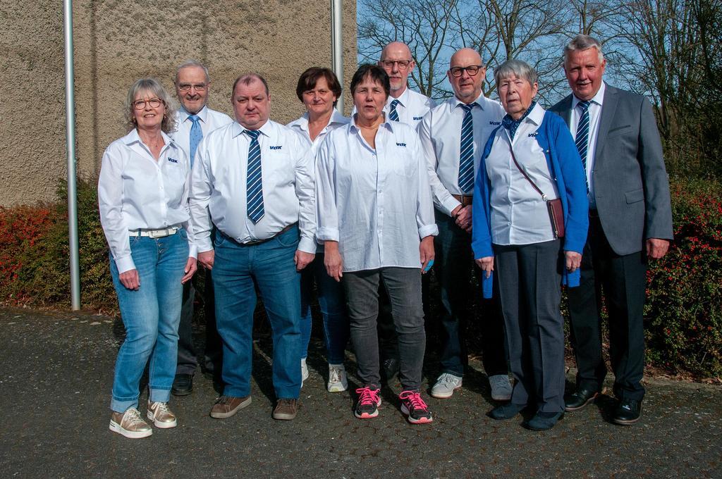 Vorstand des VdK Ortsverbandes Lindenholzhausen