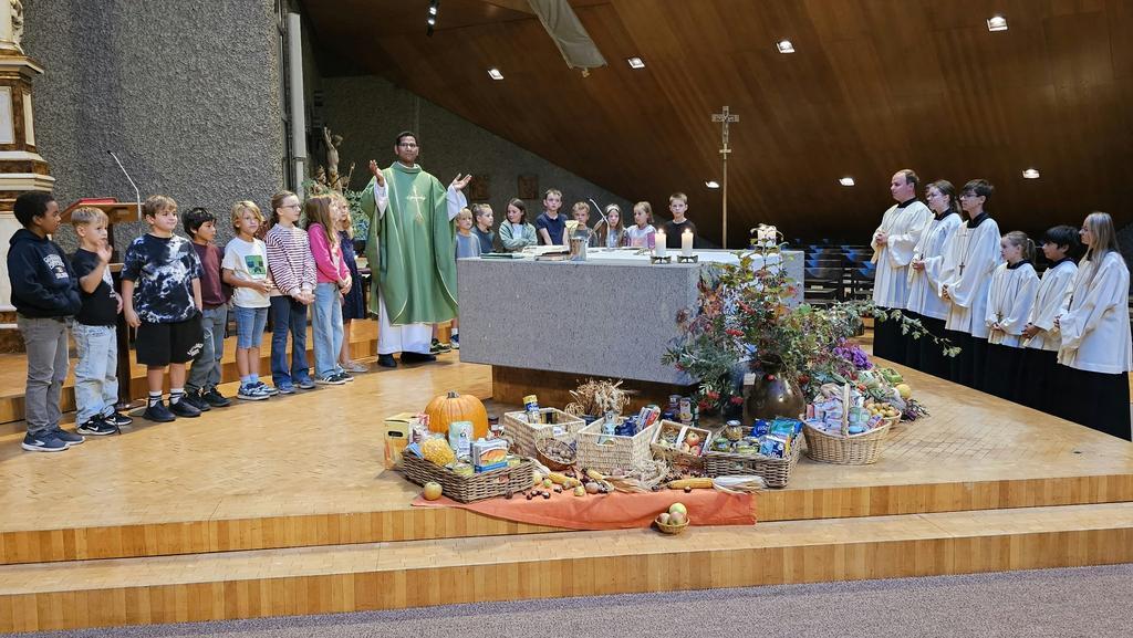 Familiengottesdienst zu Erntedank in Lindenholzhausen