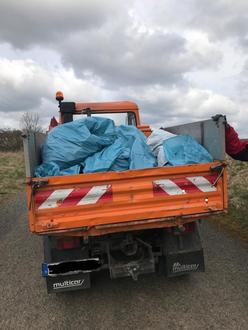 Onlinelesen Müllsammelaktion des Feuerwehr und Heimatvereins Punkewitz